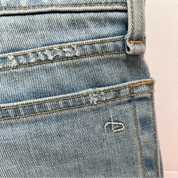 Rag & Bone The Dre Thrasher Boyfriend Jeans Light Wash Size 26 - Picture 14 of 15